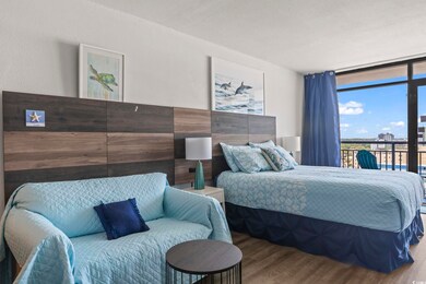 Bedroom featuring hardwood / wood-style flooring
