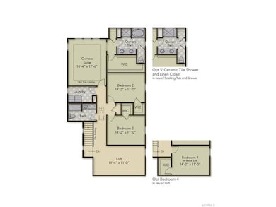 Second Floor Layout