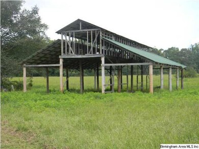 Pole barn ready for hay