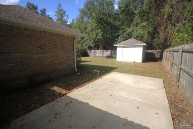Driveway extends 42 ft. past the garage.