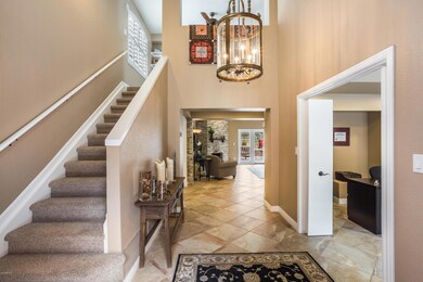 Foyer entrance into Living Area