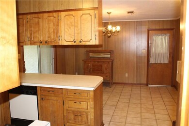 Kitchen with a view of the Breakfast Area