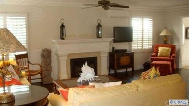Living Room with new fireplace mantel