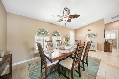 View back - this area used to be used as a conversation area and not a dining room