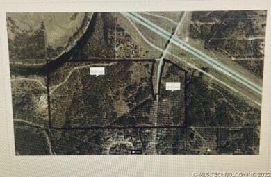 76.68 acres total.  62 acres m/l west of Hickory H