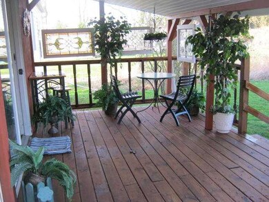 Exterior Back COVERED DECK AREA