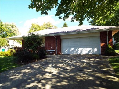 Concrete Drive with 2 Car Garage