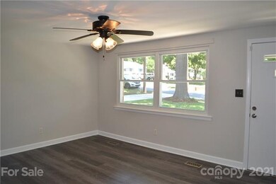 Another view of living room looking out into the f