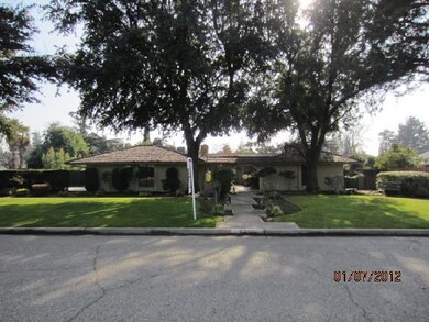 Mature landscaping