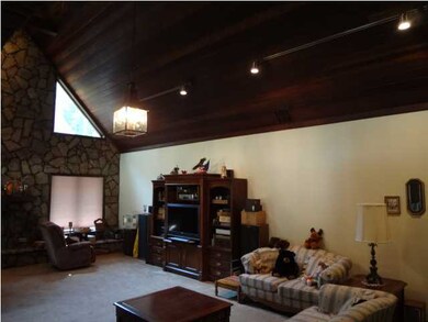 Great Room opens into dining room and kitchen