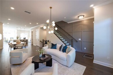 There is one floor above and one floor below. *Please note that pictures shown are of the Jacobsen II floorplan but they are not of the actual home listed.