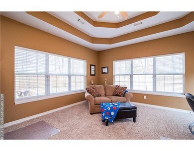 Den/Family/Great Room. Den/Family Room has double trey ceiling and tons of floor space.