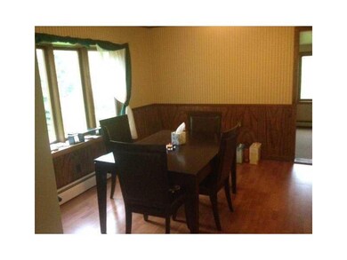 Dining Room. Window overlooking the...