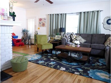 First floor suite living room.