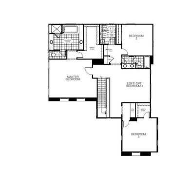 2nd floor lay out has loft