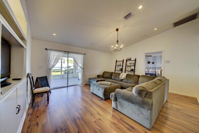 Living Room with Wood Floors
