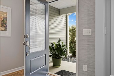 View of doorway to outside