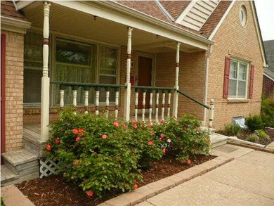 Betty Boop Roses and nice sitting porch.