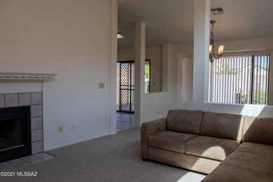 Fireplace in LR