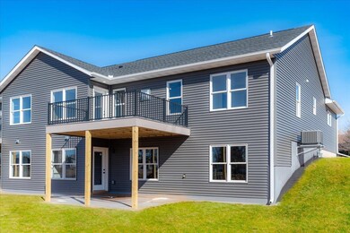15x12 deck and a walkout lower level! Virtually added green grass.
