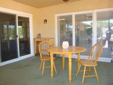 7 BACK PATIO WITH 2 SLIDING DOORS