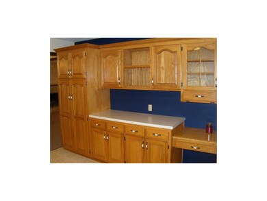 Even more cabinets on this side of the kitchen