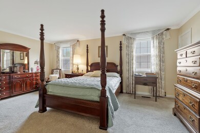 Huge master bedroom with full bath and 2 walk in closets.