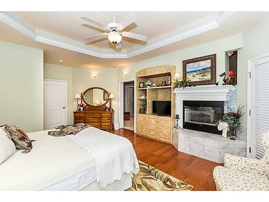 Master Bedroom. MASTER W/ FIREPLACE