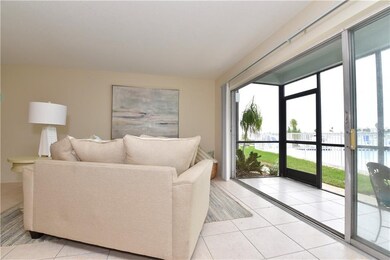 An view of the water from your living room and din