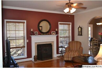 Spacious Family Room w/ Gas Fireplace