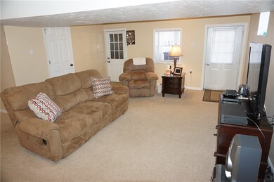 The game room is perfect for entertaining with dir