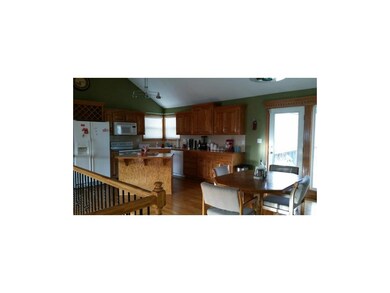 Kitchen and dinning room , walk out to coverd deck