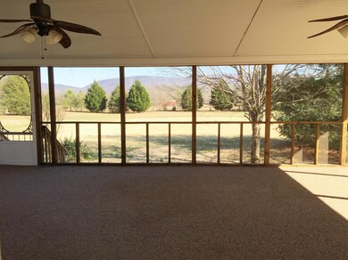 Covered back porch