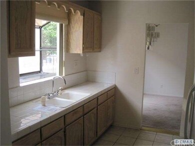 Kitchen with garden window