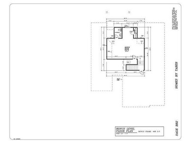 Other. Bonus room floor plan