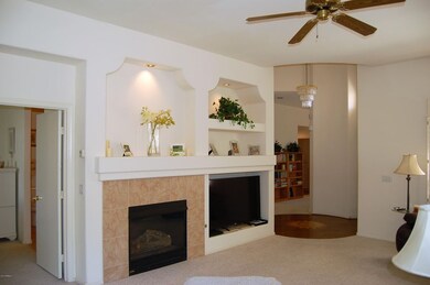 Great room, niche & fireplace