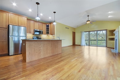 Kitchen and Living Room