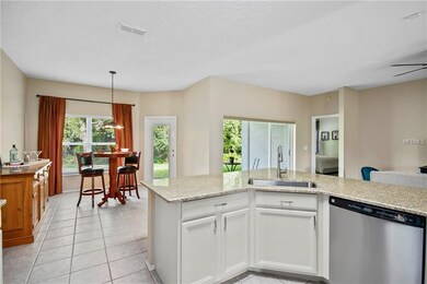 Eat in area of kitchen overlooking the private con