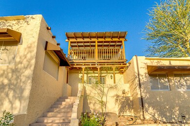 Front entry West deck