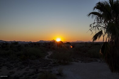 Sunset over Tucson Mts.