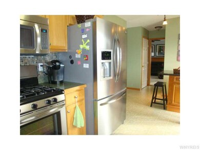 Kitchen. Looking into the distance is the living r