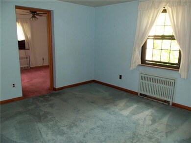 Second Bedroom, hard wood floors under carpet