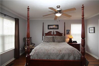 Master Bedroom on the First Floor