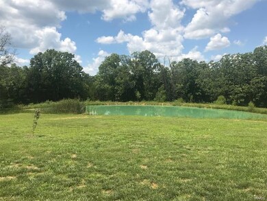 Pond stocked with bass and bluegill