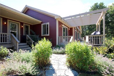 Front walkway and view of front...