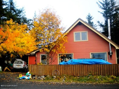 house in autumn