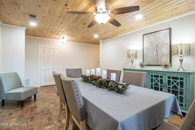 front room used as a dining room
