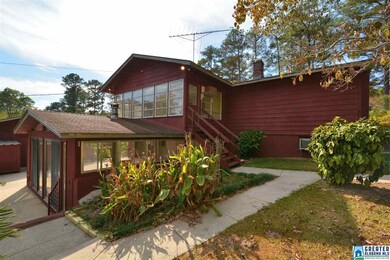 Enjoy a sunroom upstairs and downstairs