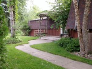 Secluded Front Entrance