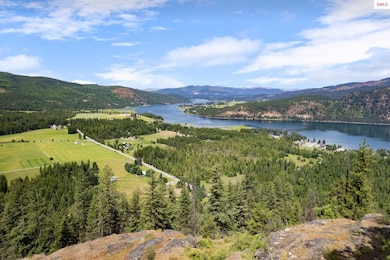 Pend Oreille River winds through the landscape of your eyes.